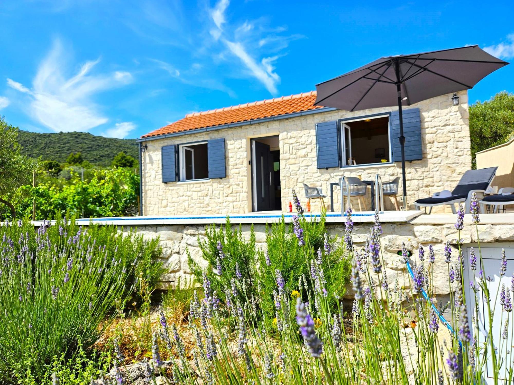 Stone House In Vineyard Villa Račišće Kültér fotó
